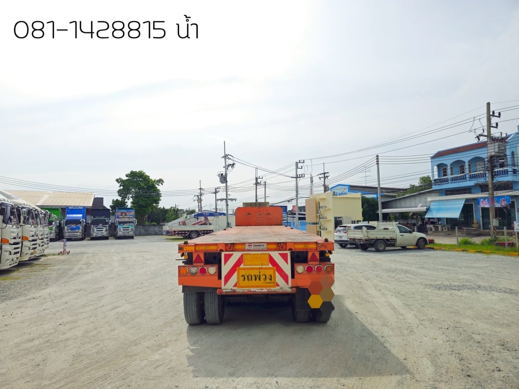 หางพื้นเรียบ สามเพลา อู่ดังสามมิตร ปี 65 (6080) หางพื้นเรียบ สามเพลา อู่ดังสามมิตร ปี 65 (6080)