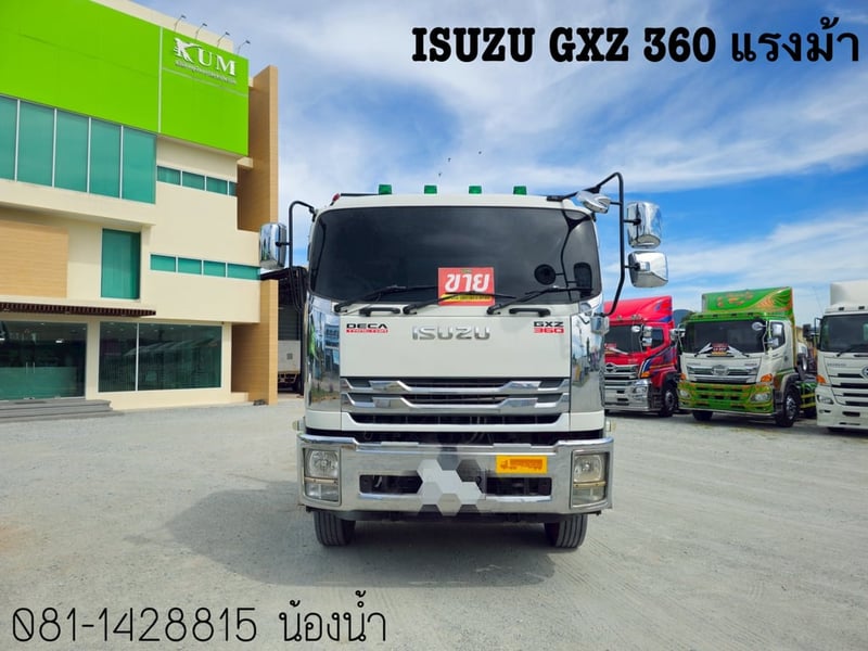 ISUZU GXZ 360แรงม้า รถบรรทุก 10ล้อ หัวลาก เฉพาะหัว ปี2016(3822)