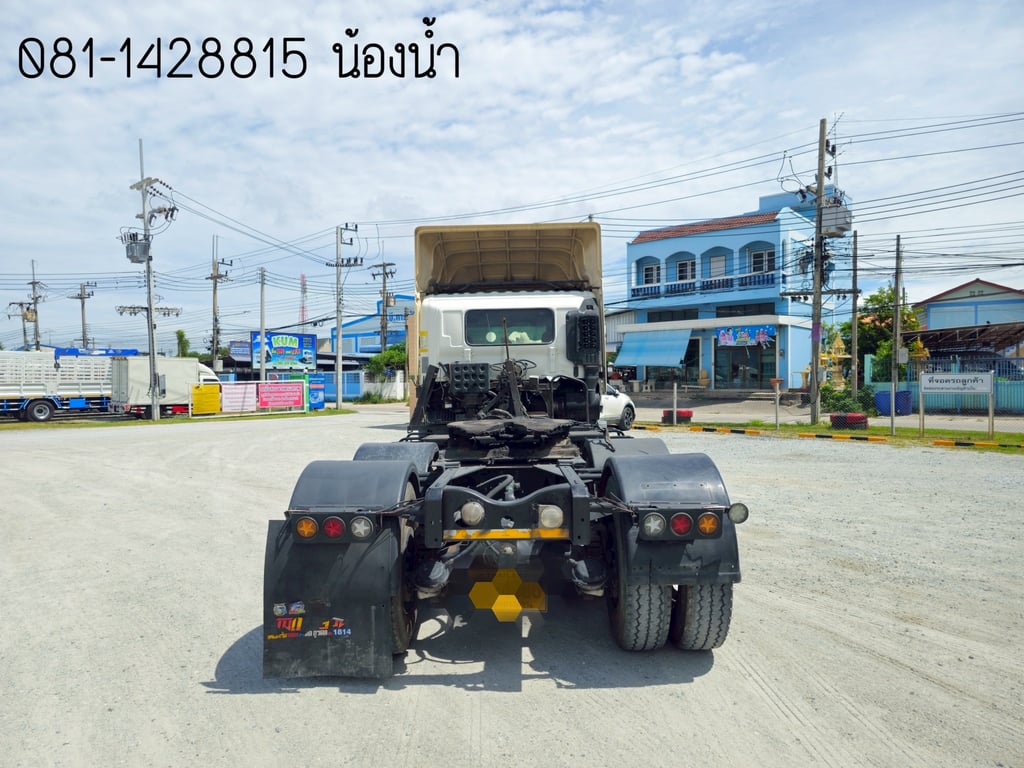 HINO FM 344แรงม้า รถบรรทุก 10ล้อ หัวลาก เฉพาะหัว ปี2013(4986)