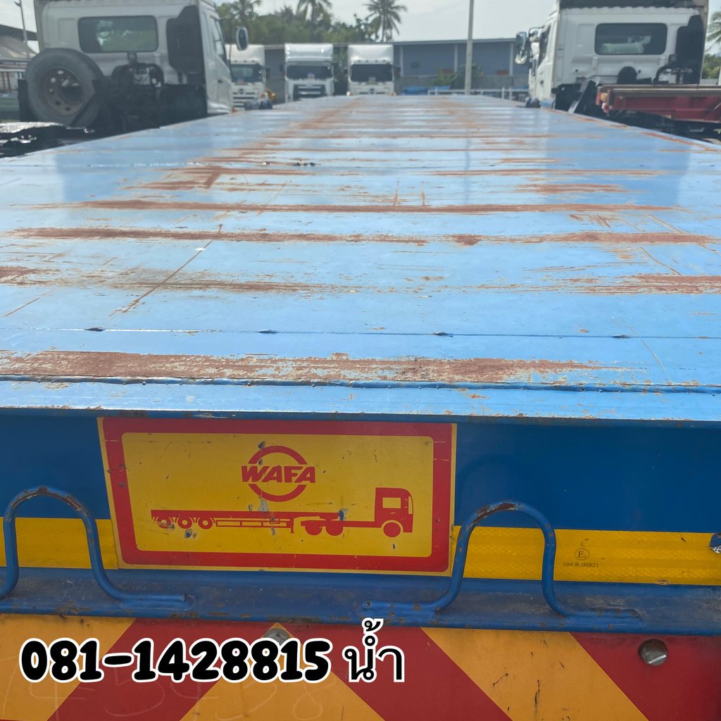หางพื้นเรียบ สามเพลา อู่ WAFA ปี 2565 (5439) หางพื้นเรียบ สามเพลา อู่ WAFA ปี 2565 (5439)