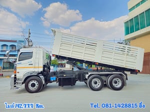 สิบล้อดั้มพ์ HINO FM1A 344 แรง ปี 2565 (2753)