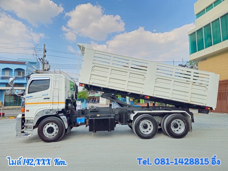 สิบล้อดั้มพ์ HINO FM1A 344 แรง ปี 2565 (2753)