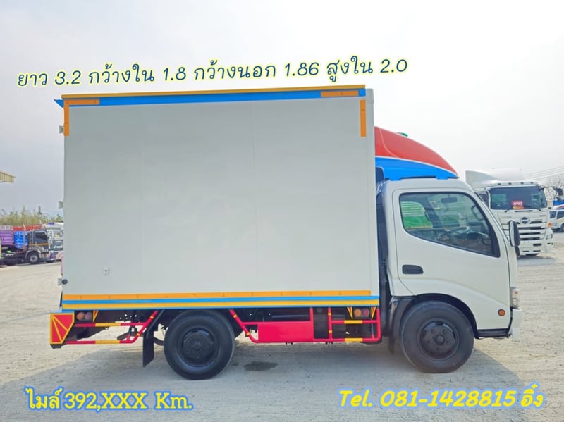 สี่ล้อตู้ HINO XZU 136 แรง ปี 2563 (173)