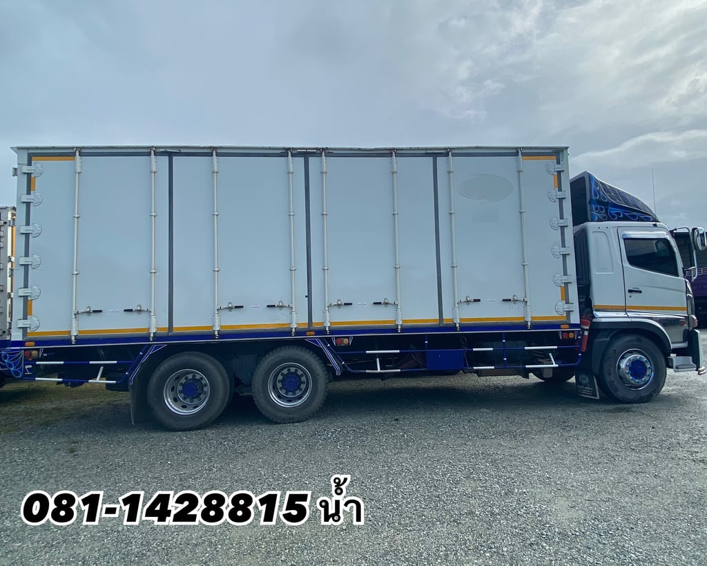 🚚 สิบล้อตู้สิบบาน HINO FL8J 260 แรง ปี 2564 (6127) 🚚 สิบล้อตู้สิบบาน HINO FL8J 260 แรง ปี 2564 (6127)