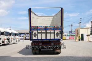 สิบล้อดั้มพ์ HIINO FM1A 344 แรง ปี 2561 + หางดั้มพ์ สามเพลา อู่เดอะฟินิกซ์  ปี 2561 (3362,3363)