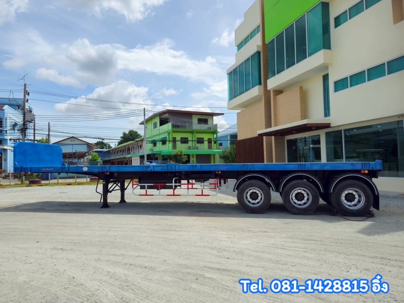 หางพื้นเรียบ สามเพลา อู่ RCK ปี 2564 (8647)