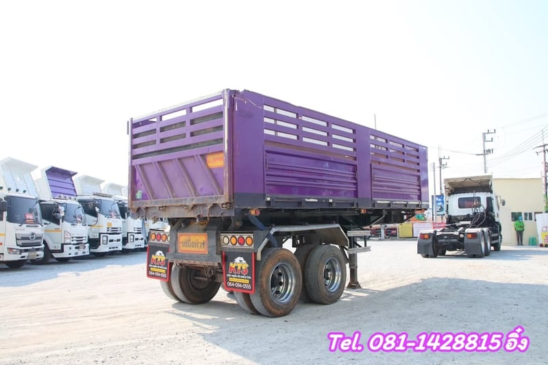 หางเซมิดั้มพ์ สองเพลา อู่เพชรรัตน์นำกิจเจริญ ปี 2566 (9819)