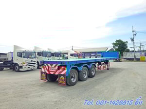 หางพื้นเรียบ สามเพลา อู่ ST ปี 2558 (8932) หางพื้นเรียบ สามเพลา อู่ ST ปี 2558 (8932)