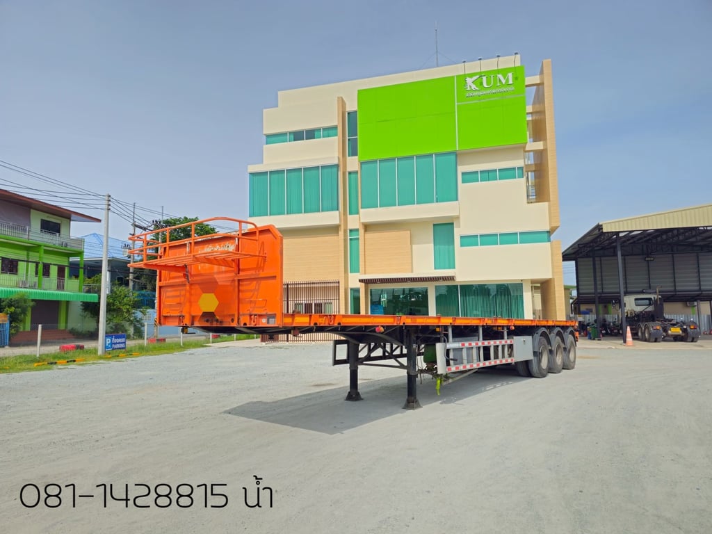 หางพื้นเรียบ สามเพลา อู่ดังสามมิตร ปี 65 (6080) หางพื้นเรียบ สามเพลา อู่ดังสามมิตร ปี 65 (6080)