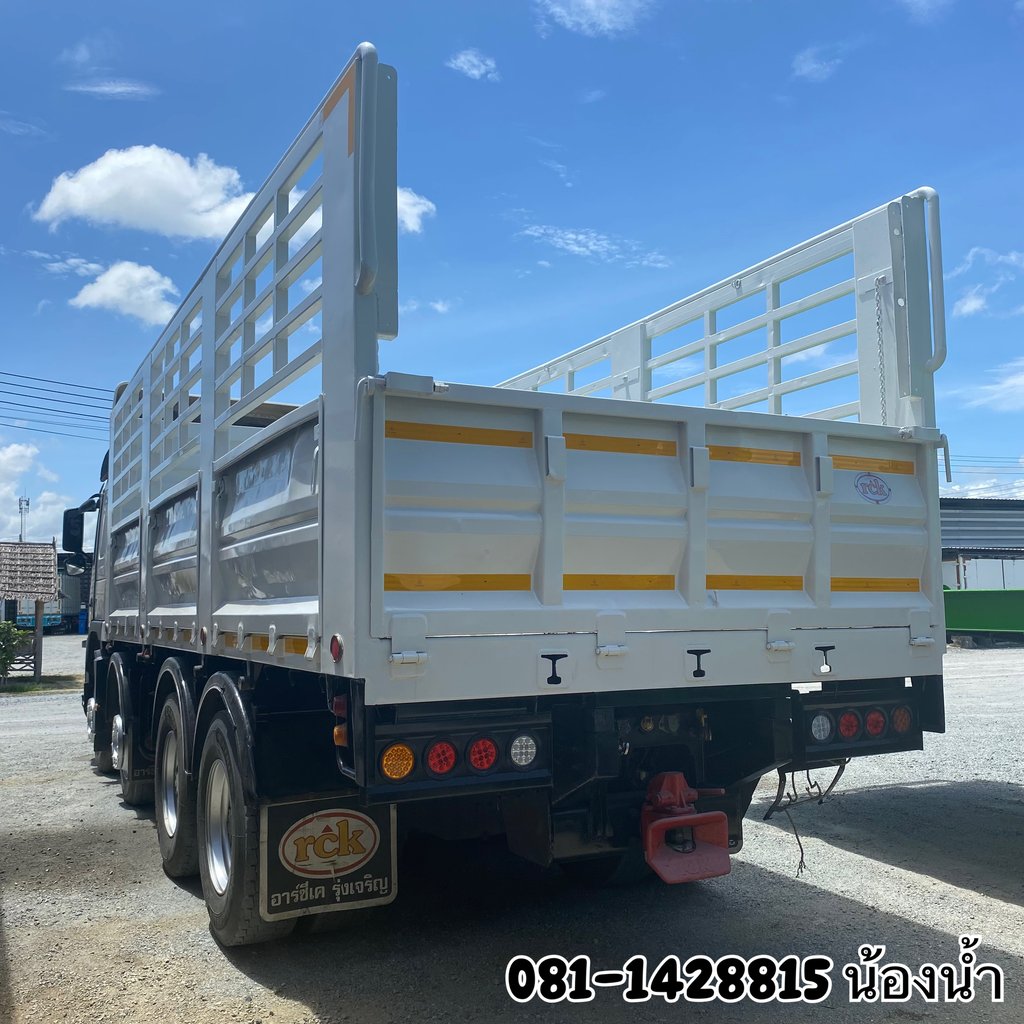 VOLVO FM 440แรงม้า รถบรรทุก 12ล้อ กระบะคอกสูง ปี2013 (2890) VOLVO FM 440แรงม้า รถบรรทุก 12ล้อ กระบะคอกสูง ปี2013 (2890)