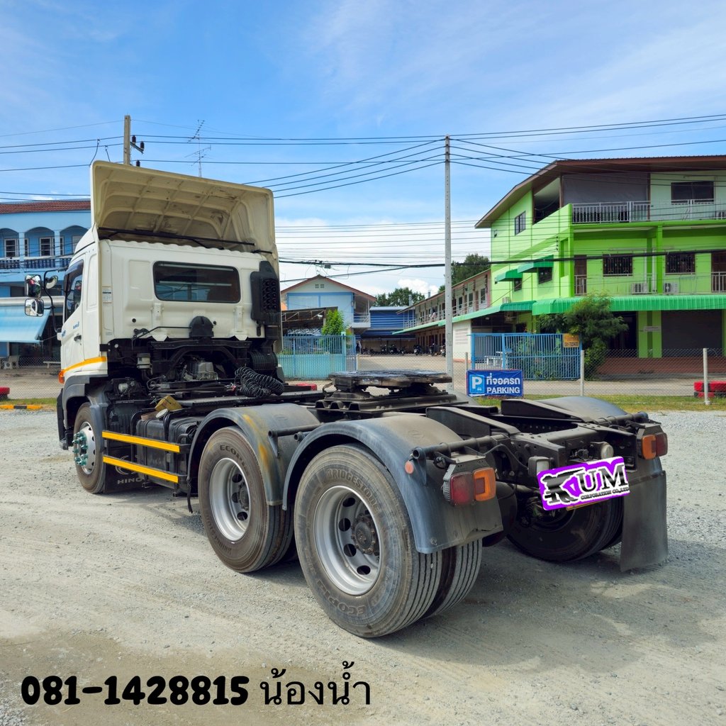 HINO FM 380แรงม้า รถบรรทุก 10ล้อ หัวลาก เฉพาะหัว ปี2022 (9224)