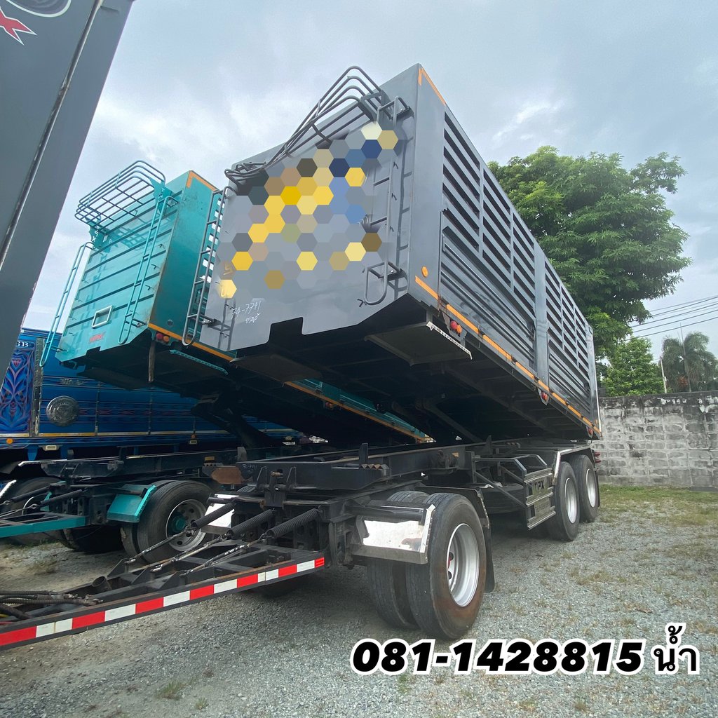 🚚 ISUZU FXZ 360แรงม้า รถบรรทุก 10ล้อ พ่วงแม่ลูก ปี2023 (7740 7741)