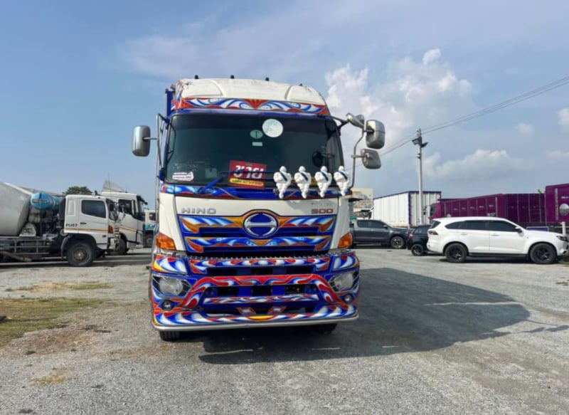 สิบล้อดั้มพ่วงคอกเกษตร HINO FM1A 344แรง ปี 2561 (3362,3363)