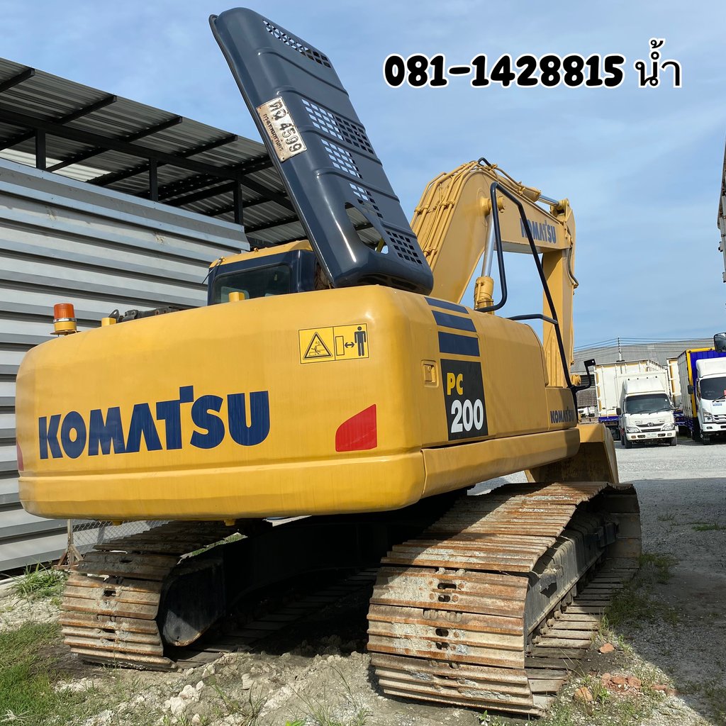 รถแบ็คโฮ KOMATSU PC200-7 150 แรง ปี 2548 (4599)