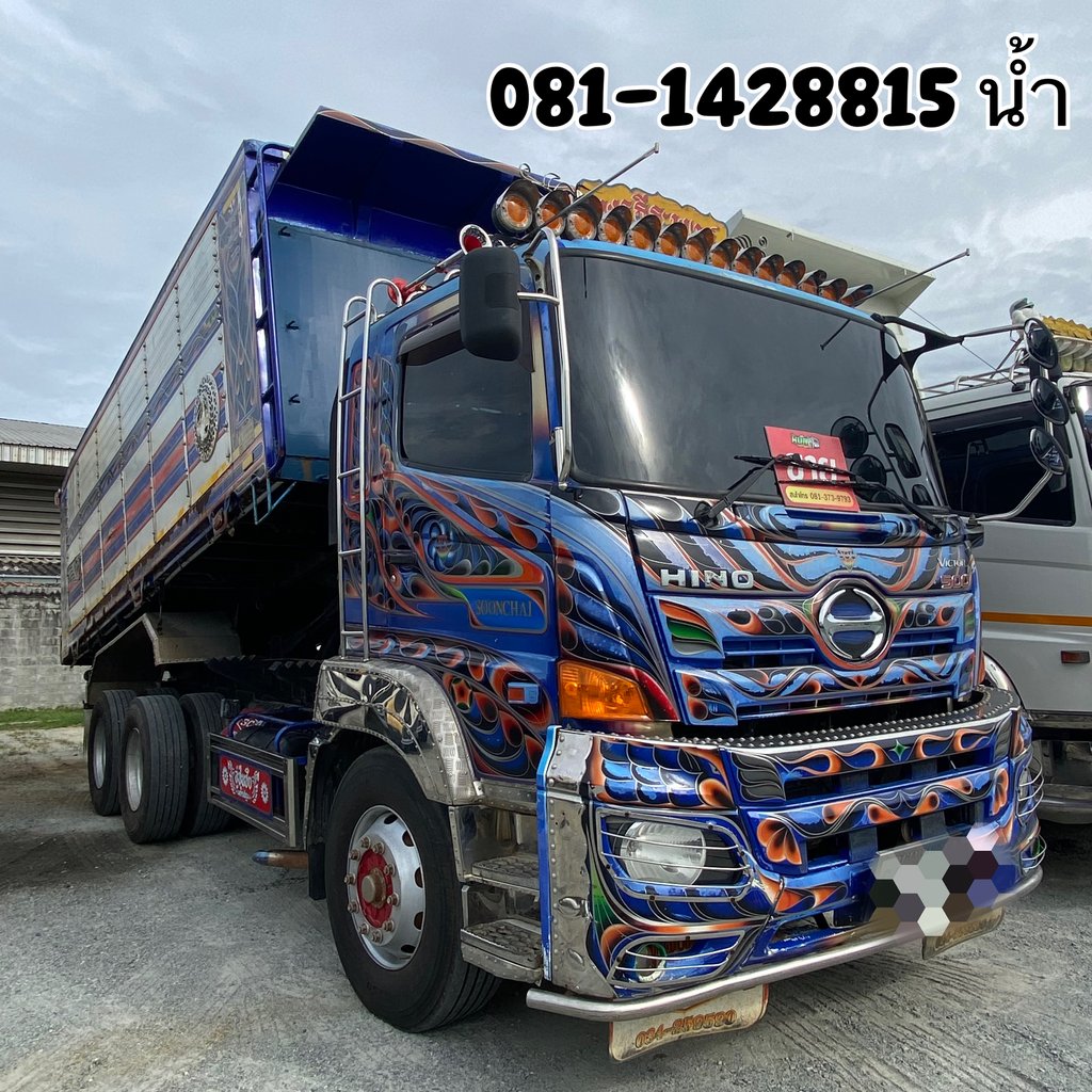 HINO FM 344แรงม้า รถบรรทุก 10ล้อ ดั้มพ์ ปี2017 (7825)