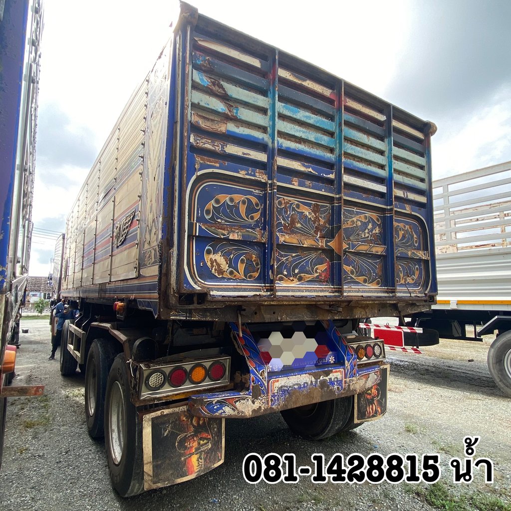 HINO FM 344แรงม้า รถบรรทุก 10ล้อ พ่วงแม่ลูก ปี2017 (7825 7824)