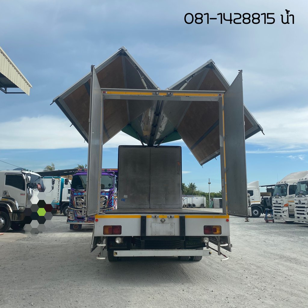 HINO FG 240แรงม้า รถบรรทุก 6ล้อ ตู้แห้ง ปี2020 (3995)