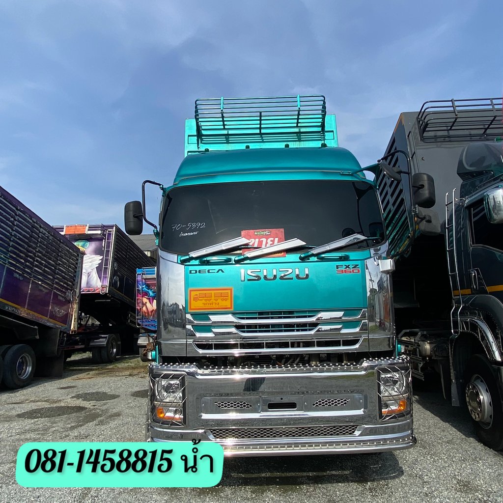 🚚 ISUZU FXZ 360แรงม้า รถบรรทุก 10ล้อ พ่วงแม่ลูก ปี2023 5392 5393) 🚚 ISUZU FXZ 360แรงม้า รถบรรทุก 10ล้อ พ่วงแม่ลูก ปี2023 5392 5393)