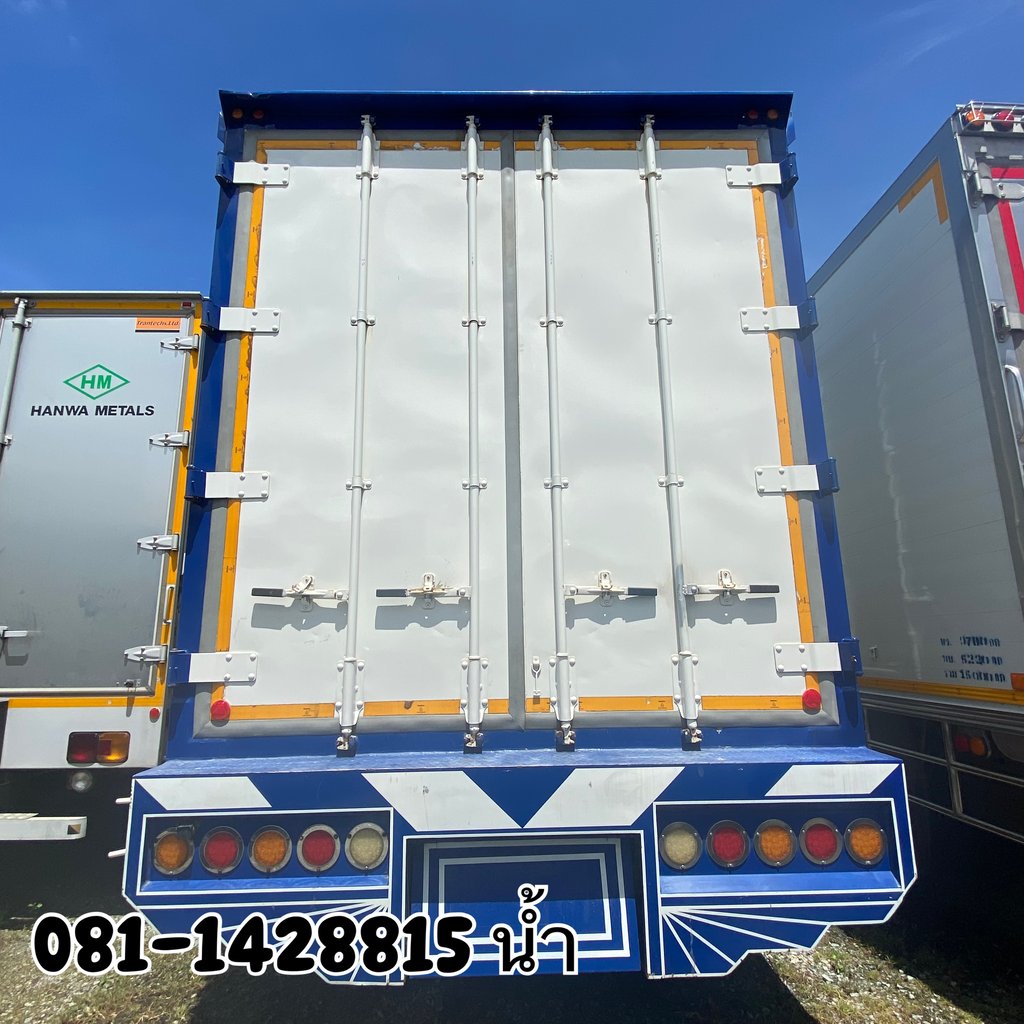 💥สิบสองล้อตู้หกบาน HINO GY2P 380 แรง ปี 65 (2556)