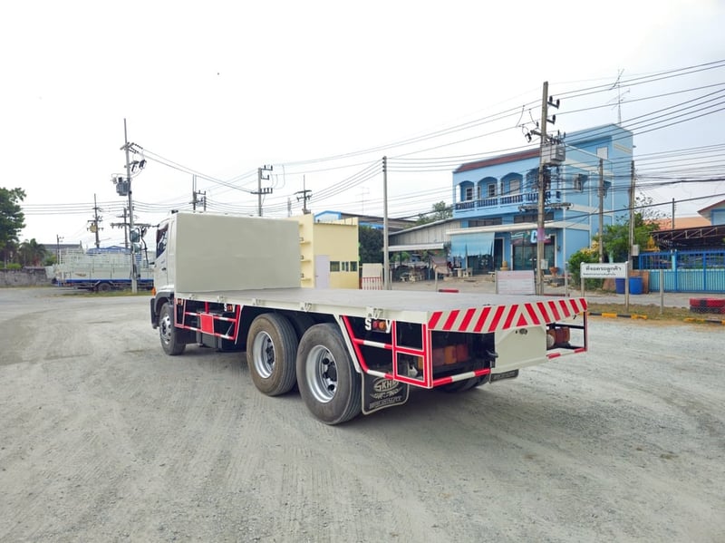 สิบล้อพื้นเรียบ HINO FL8J 260 แรง ปี 2560 (1784)
