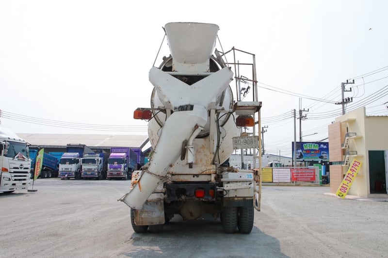 สิบล้อโม่ปูน HINO FM1A 330 แรง ปี 2556 (9081)