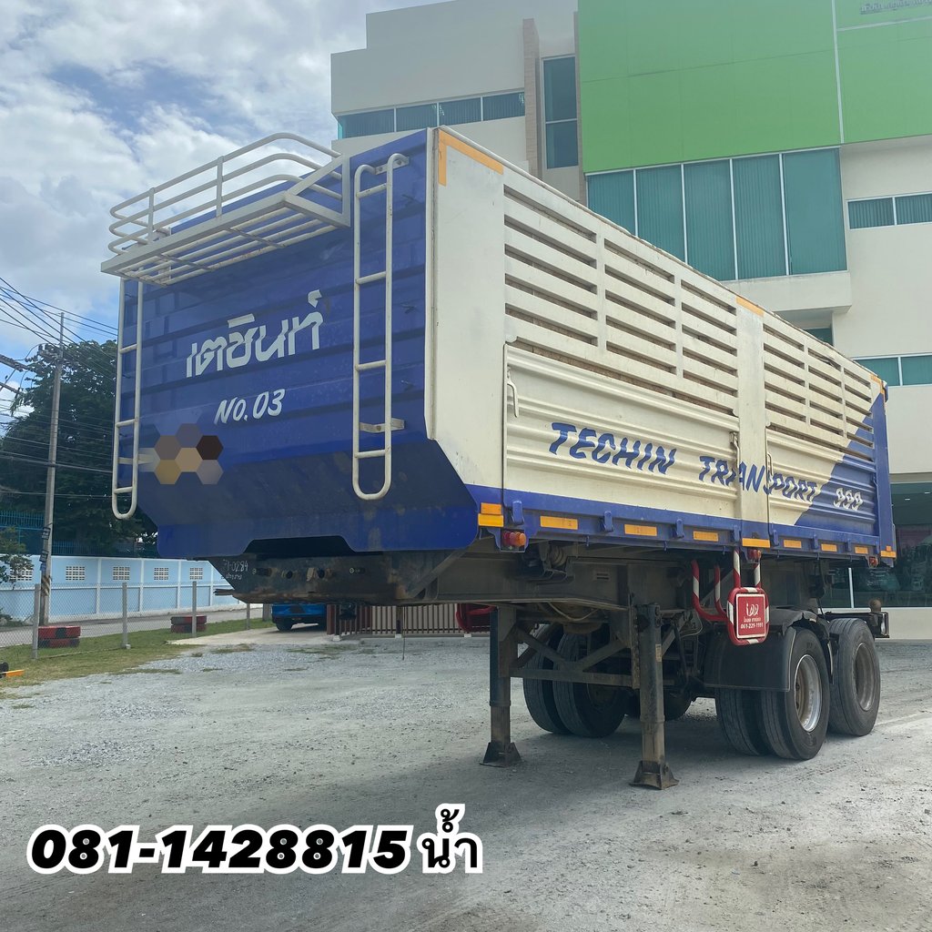 ⏩️ หางเซมิดั้มพ์ สองเพลา อู่ TNJ  ปี 2565 (0824)