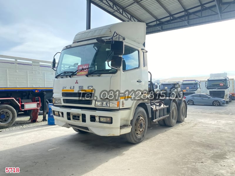 สิบล้อหัวลาก FUSO FV 380 แรง ปี2555 (5718)