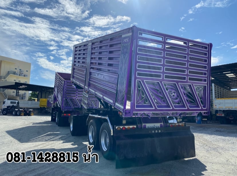 ISUZU FXZ 360แรงม้า รถบรรทุก 10ล้อ พ่วงแม่ลูก ปี2023 (9107 9108)