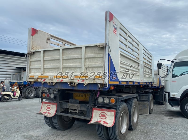 สิบล้อดั้มพ์ HINO FM1A 344 แรง ปี 2553 + หางดั้มพ์ สามเพลา อู่สามมิตร ปี 2555 (9321,9322) สิบล้อดั้มพ์ HINO FM1A 344 แรง ปี 2553 + หางดั้มพ์ สามเพลา อู่สามมิตร ปี 2555 (9321,9322)