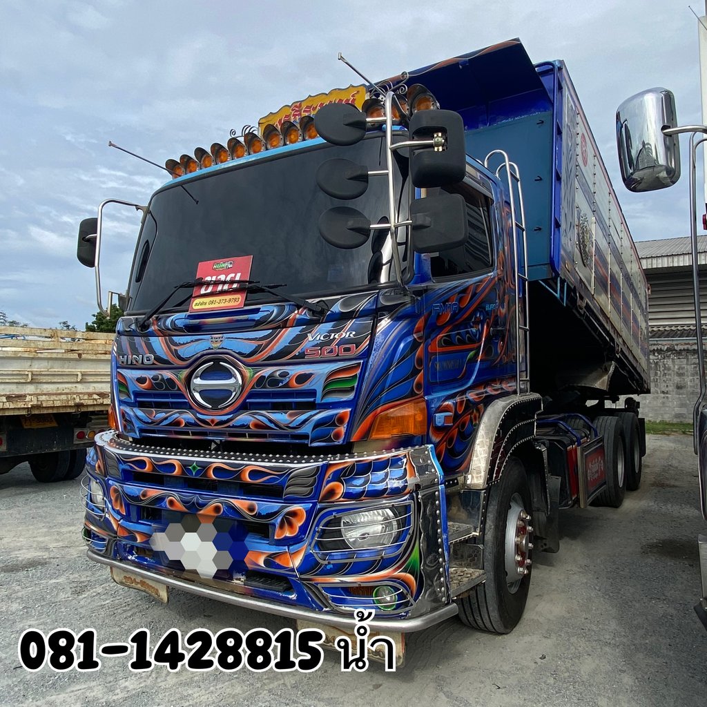 HINO FM 344แรงม้า รถบรรทุก 10ล้อ ดั้มพ์ ปี2017 (7825)