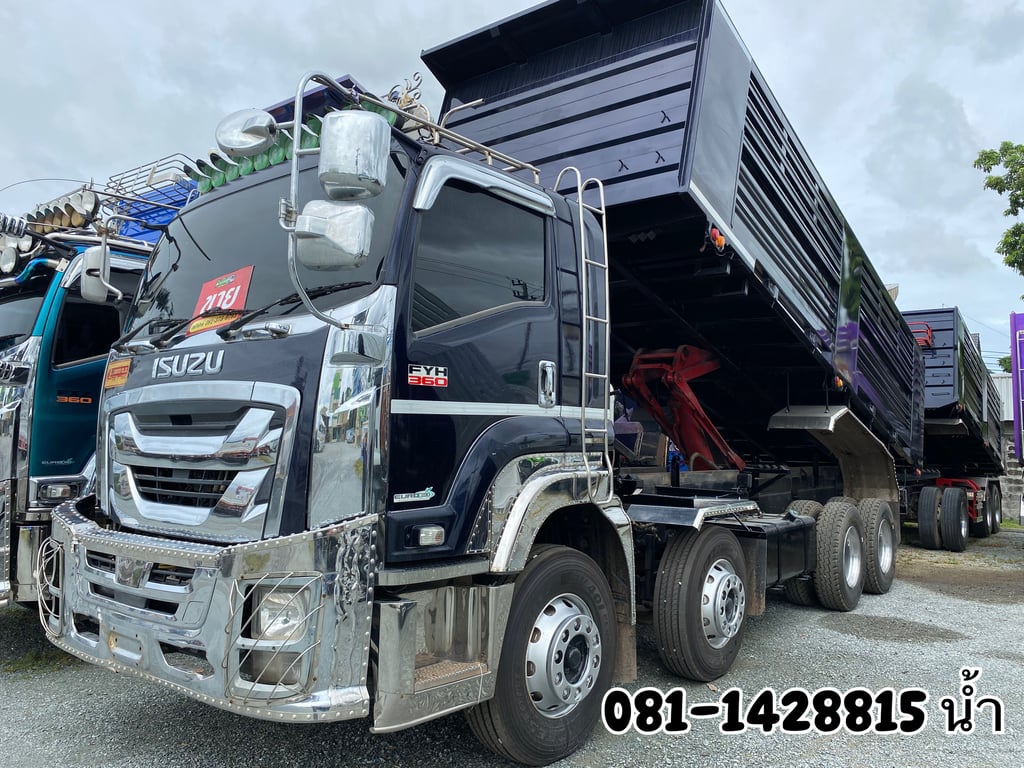 ISUZU FYH 360แรงม้า รถบรรทุก 12ล้อ ดั้มพ์ ปี2022 (3777 3778) ISUZU FYH 360แรงม้า รถบรรทุก 12ล้อ ดั้มพ์ ปี2022 (3777 3778)