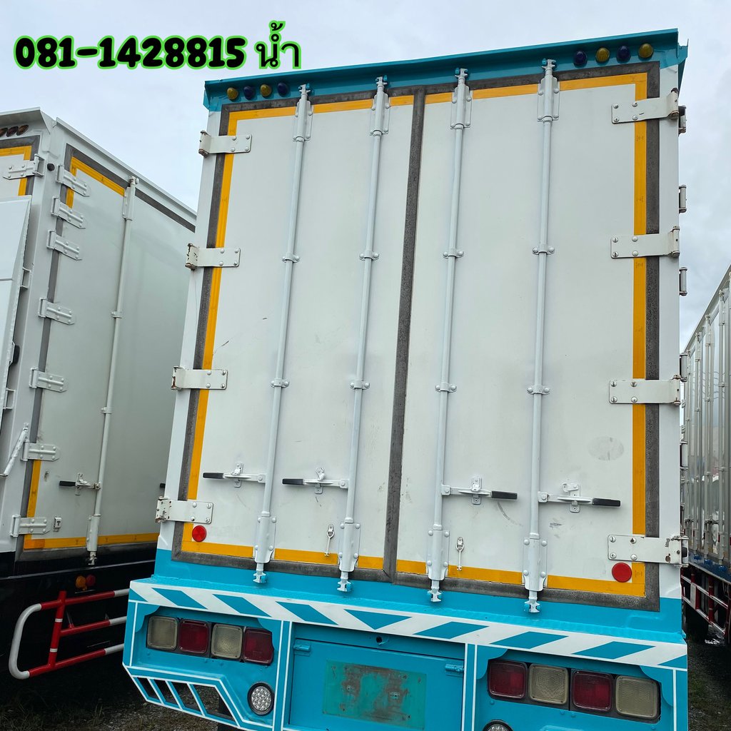 ISUZU FVM 300แรงม้า รถบรรทุก 10ล้อ ตู้แห้ง ปี2019 (0634)