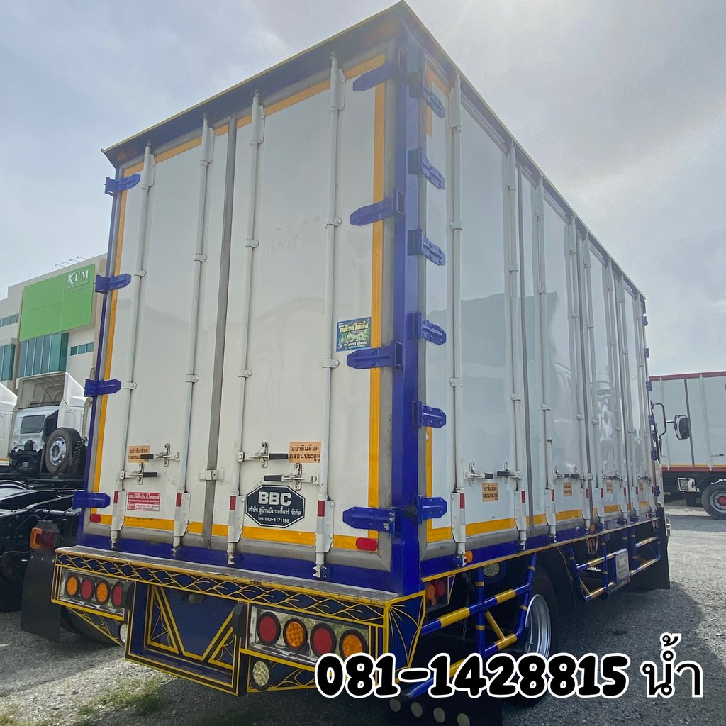 ISUZU FRR 210แรงม้า รถบรรทุก 6ล้อ ตู้แห้ง ปี2022 (3306)