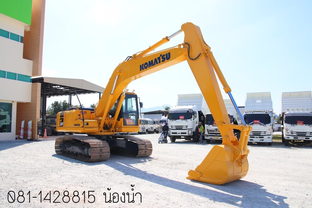 รถแบคโฮ KOMATSU PC200-7 150 แรง ปี 2548 (4599)
