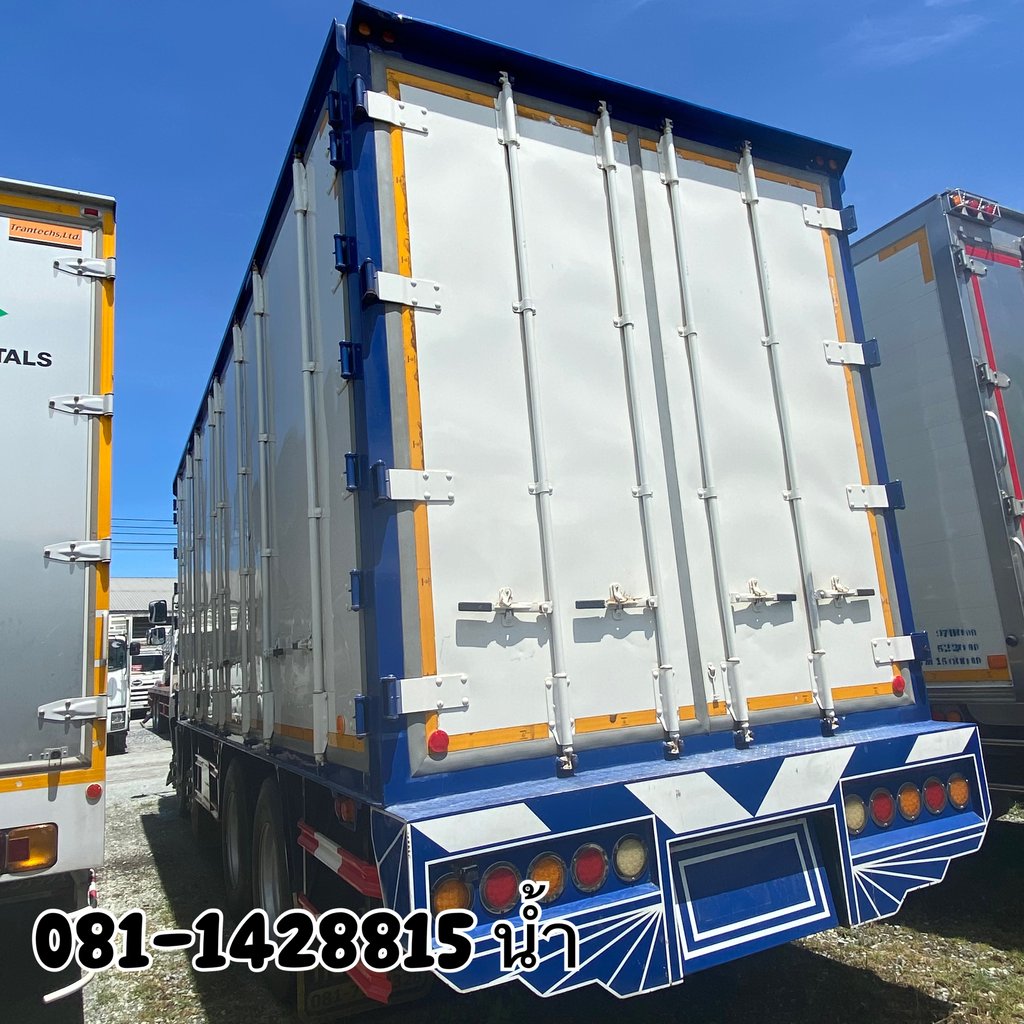 💥สิบสองล้อตู้หกบาน HINO GY2P 380 แรง ปี 65 (2556)