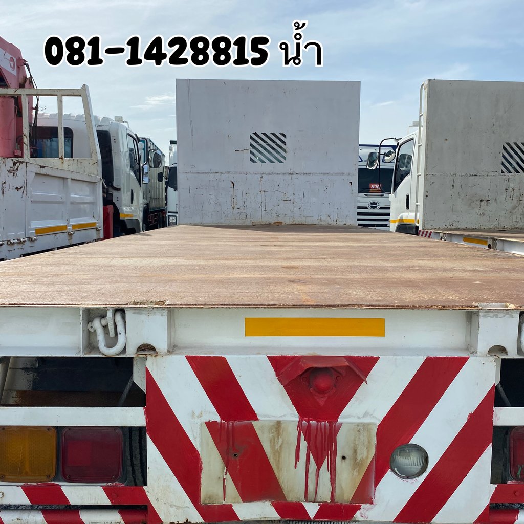 ISUZU FVZ 300แรงม้า รถบรรทุก 10ล้อ พื้นเรียบ ปี2014 (0812)