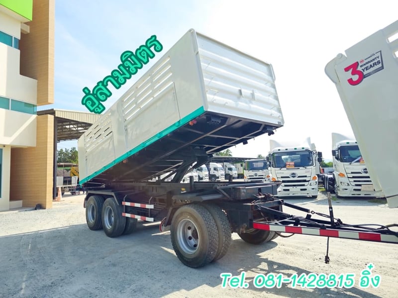 สิบล้อดั้มพ์ HINO FM1A 344 แรง ปี 2559 (3775,8972)