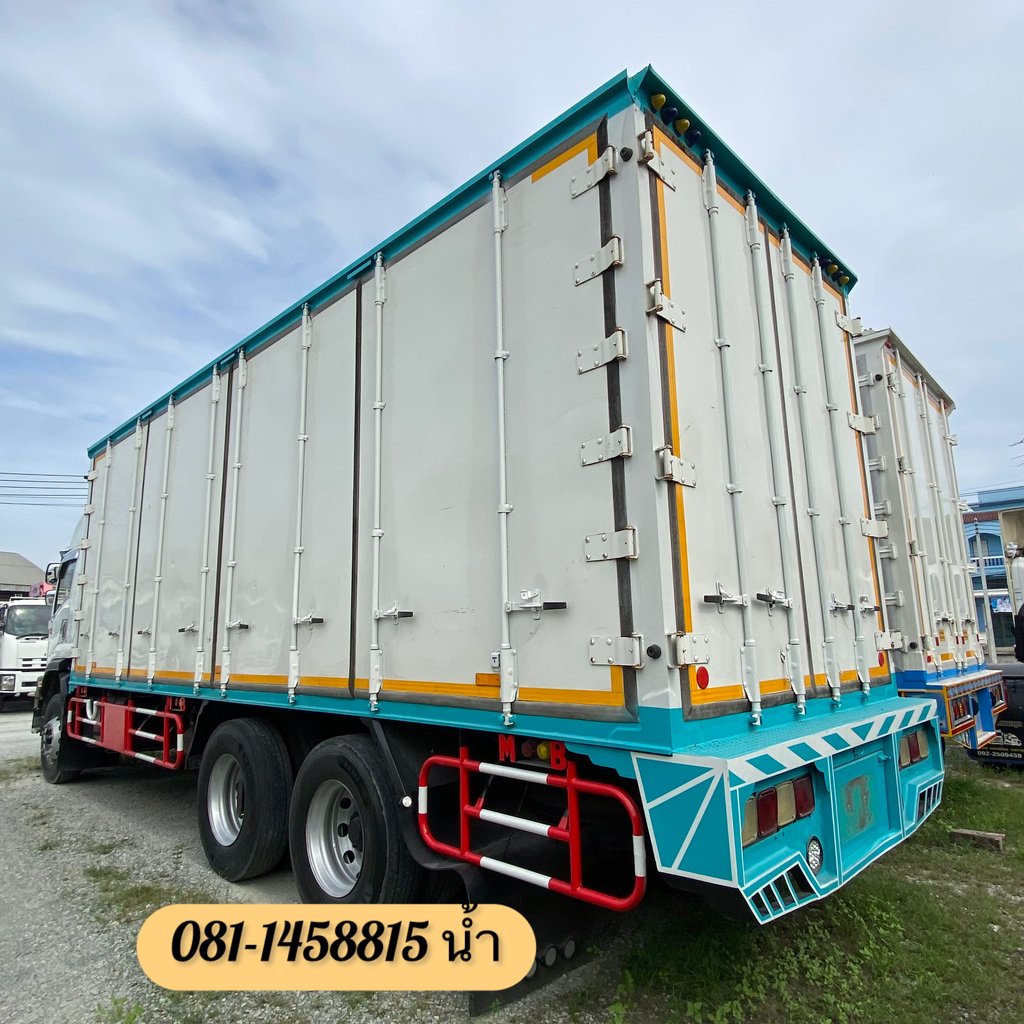 🚚 สิบล้อตู้สิบบาน ISUZU FVM 300 แรง ปี 2562 (0634) 🚚 สิบล้อตู้สิบบาน ISUZU FVM 300 แรง ปี 2562 (0634)