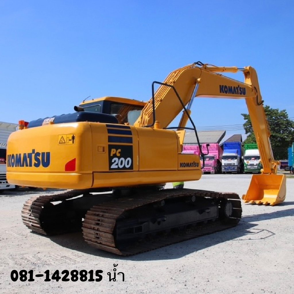 รถแบคโฮ KOMATSU PC200-7 150 แรง ปี 2548 (4599)