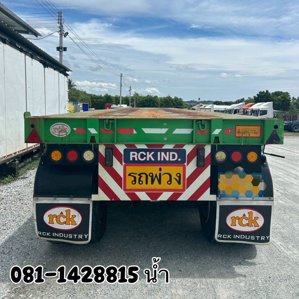 หางพื้นเรียบ สามเพลา อู่ RCK ปี 2566 (5616) หางพื้นเรียบ สามเพลา อู่ RCK ปี 2566 (5616)