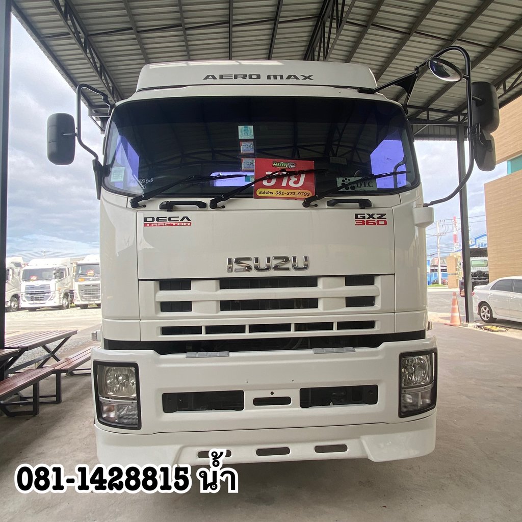 🚚 สิบล้อหัวลาก ISUZU GXZ 360 แรง ปี 55 (6863) 🚚 สิบล้อหัวลาก ISUZU GXZ 360 แรง ปี 55 (6863)