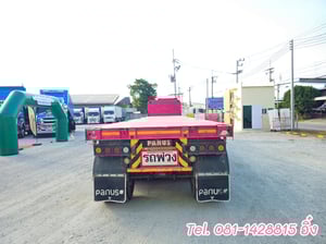 หางพื้นเรียบ สามเพลา อู่พนัส ปี 2565 (2259)