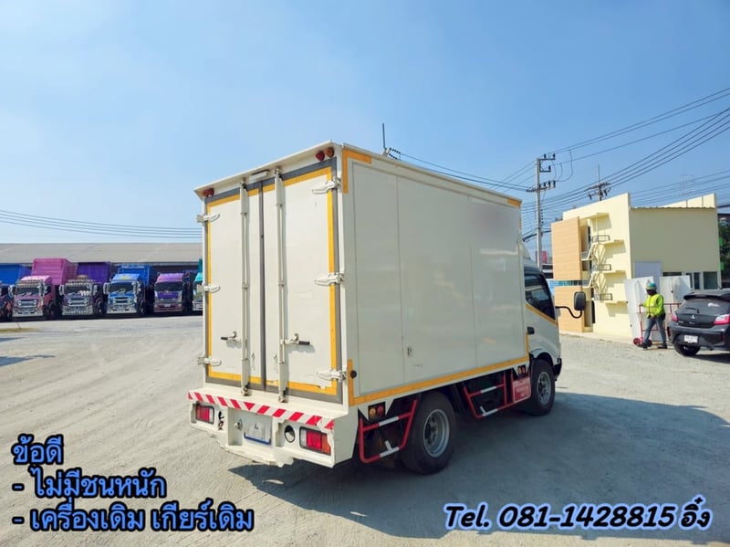 สี่ล้อตู้ HINO XZU 136 แรง ปี 2567 (9713)