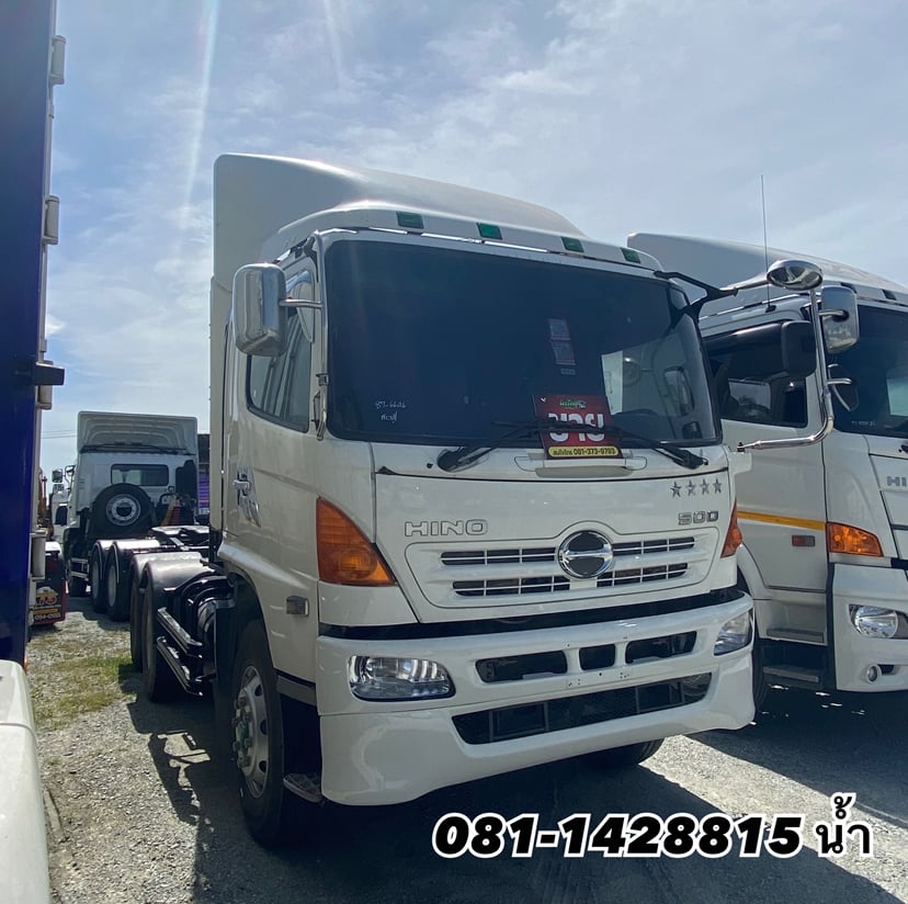 🚚 สิบล้อหัวลากแก๊ส HINO FM2P 360 แรง ปี 2557 (6646) 🚚 สิบล้อหัวลากแก๊ส HINO FM2P 360 แรง ปี 2557 (6646)