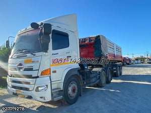 สิบล้อหัวลาก HINO FM1A 344 แรง ปี66 + หางเซมิดั้ม อู่สามมิตร ปี 66 (9277,9278)