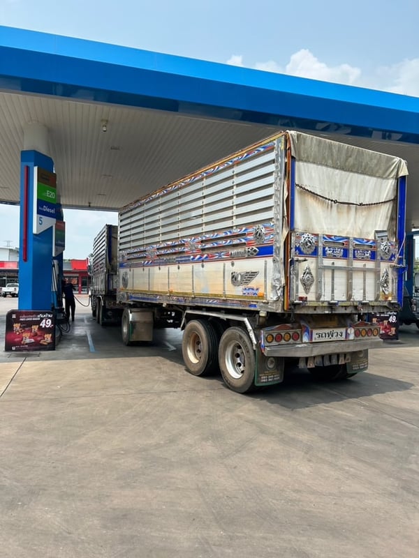 สิบล้อดั้มพ่วงคอกเกษตร HINO FM1A 344แรง ปี 2561 (3362,3363)