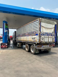 สิบล้อดั้มพ่วงคอกเกษตร HINO FM1A 344แรง ปี 2561 (3362,3363)