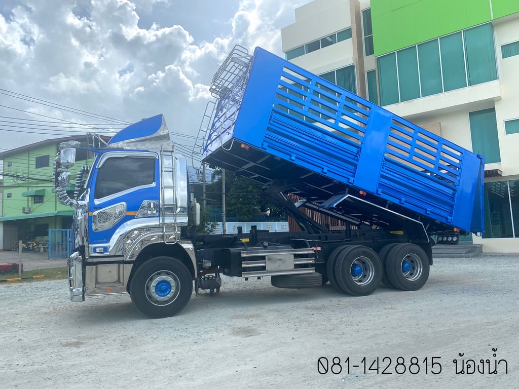 ISUZU FXZ 360แรงม้า รถบรรทุก 10ล้อ ดั้มพ์ ปี2023 (3052) ISUZU FXZ 360แรงม้า รถบรรทุก 10ล้อ ดั้มพ์ ปี2023 (3052)