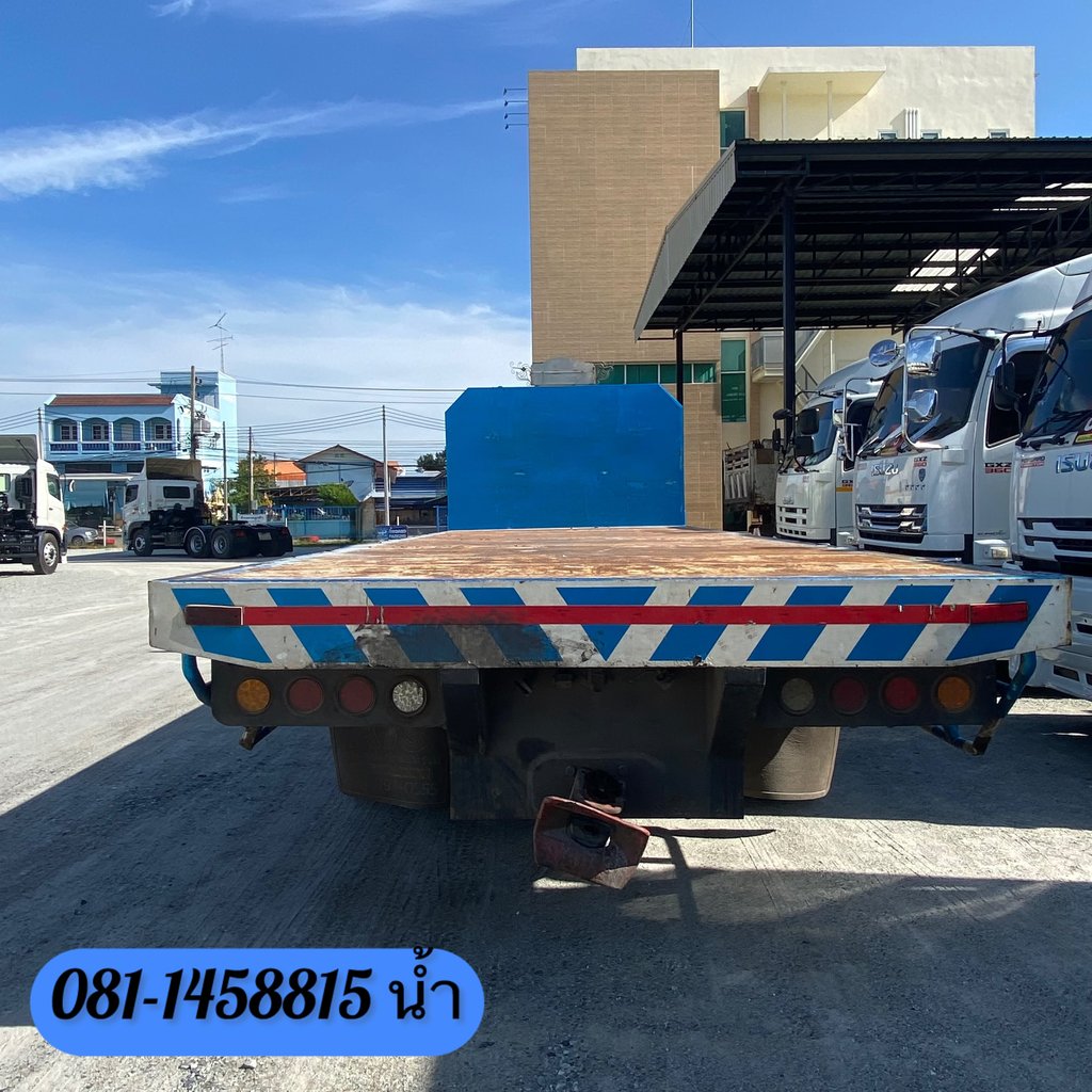 🚚 สิบล้อพื้นเรียบ ISUZU FVM 240 แรง ปี 2561 (1517)