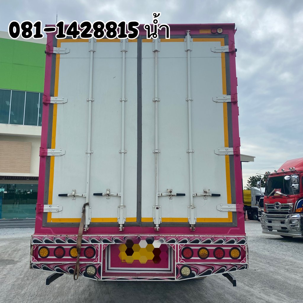 HINO FG 240แรงม้า รถบรรทุก 6ล้อ ตู้แห้ง ปี2023 (3276)